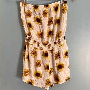 Sunflower romper